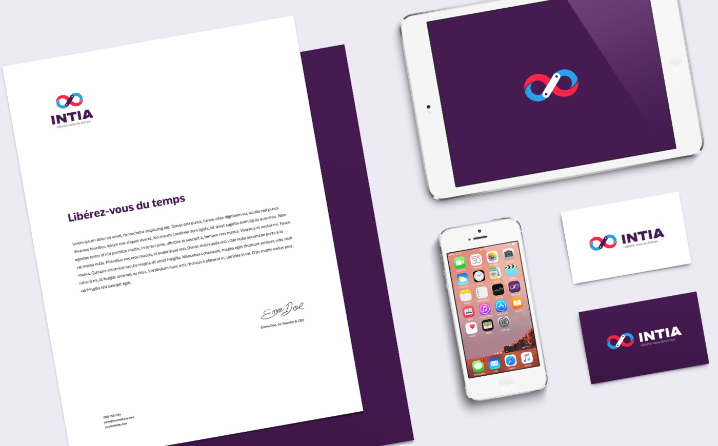 INTIA-Branding